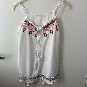 Olive & Oak Tasseled Tank Top